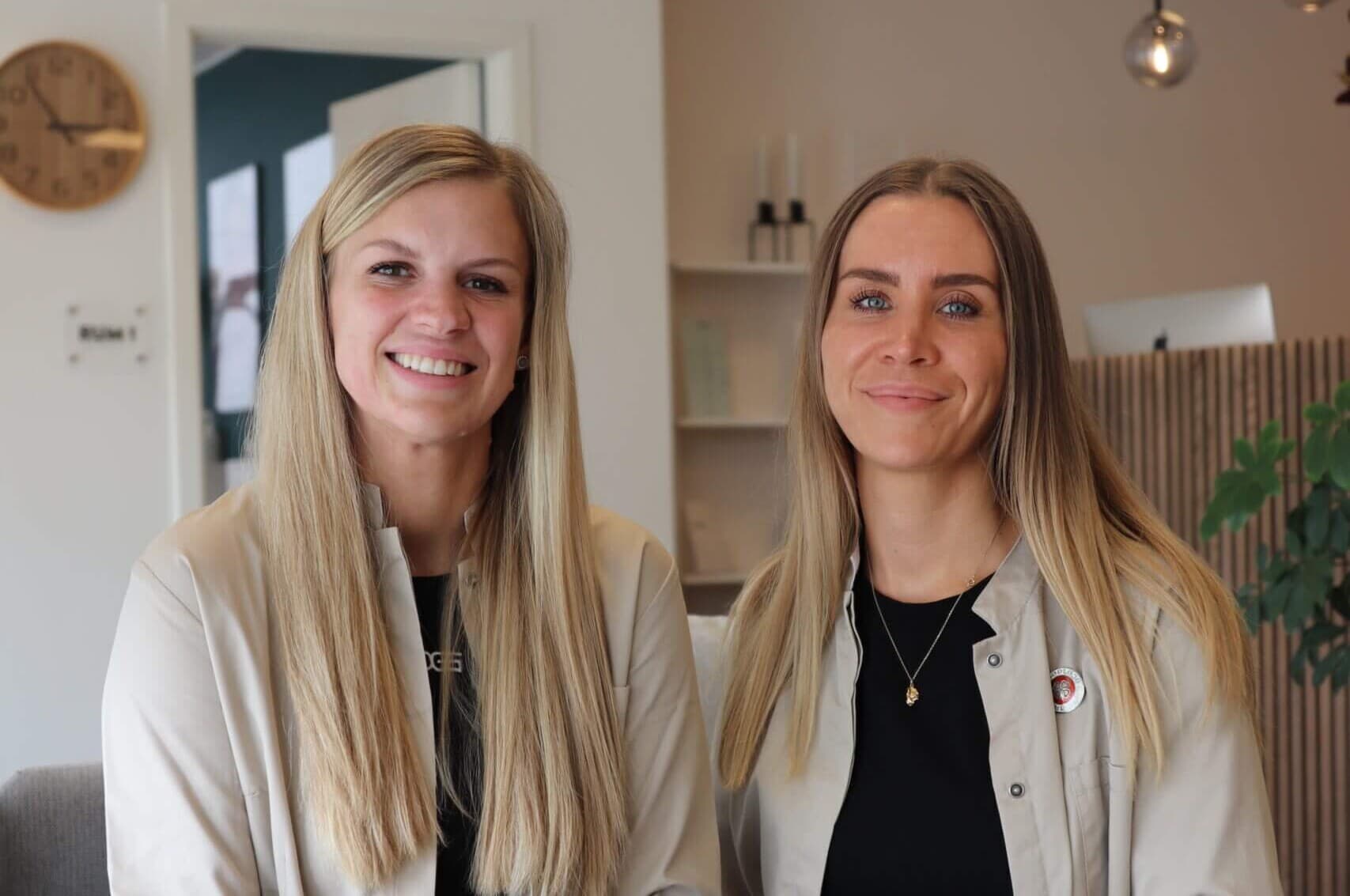 Studio A personale Rikke og Mia